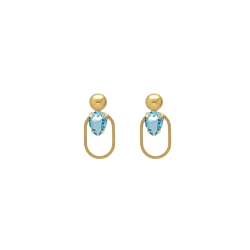 PENDIENTES PLATA VICTORIA CRUZ BUONGIORNO A5287-10DT                                                