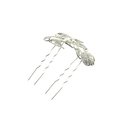 Peina para novias de Nacar y Circonita Blanca