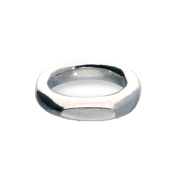 ANILLO RODIO UNO DE 50 SER IMPARABLE TALLA 21 ANI0853MTL00021