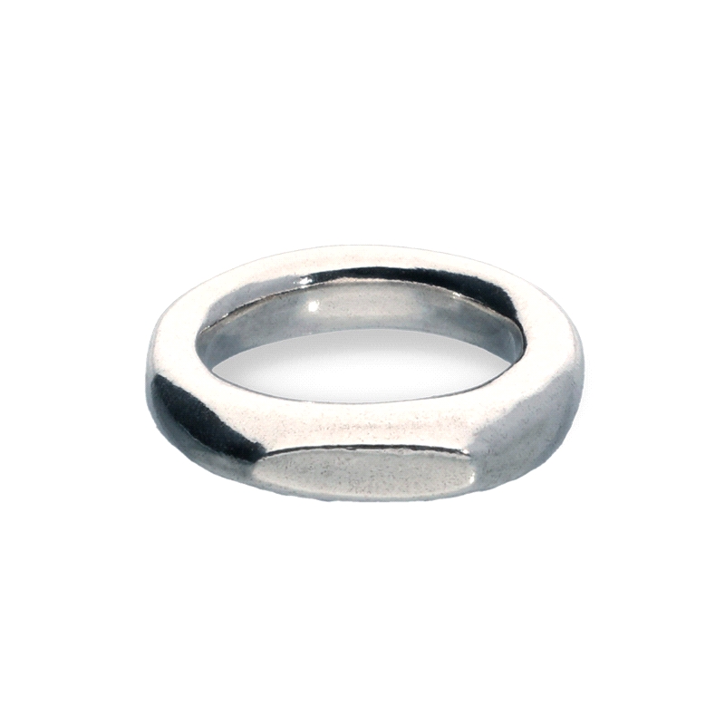 ANILLO RODIO UNO DE 50 SER IMPARABLE TALLA 21 ANI0853MTL00021
