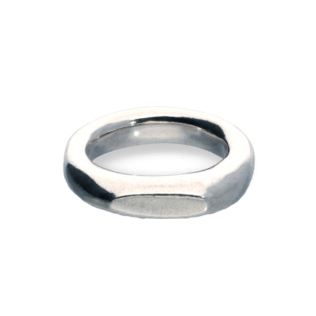 ANILLO RODIO UNO DE 50 SER IMPARABLE TALLA 21 ANI0853MTL00021