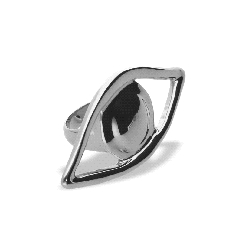 ANILLO RODIO UNO DE 50 SER INTUITIVA TALLA 15 ANI0858MTL00015