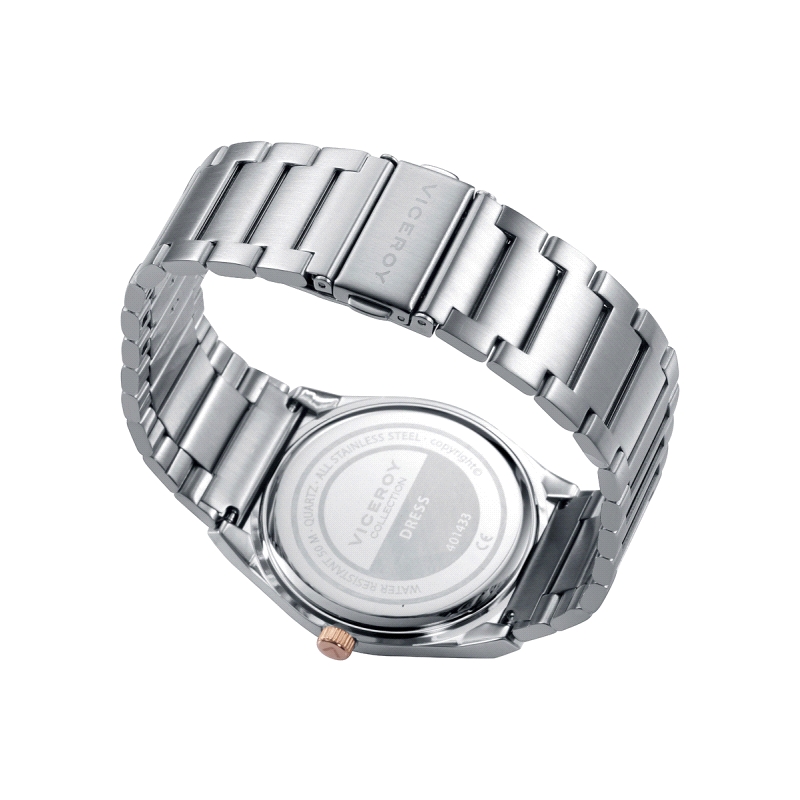 RELOJ VICEROY CABALLERO ACERO 401433-37                                                             