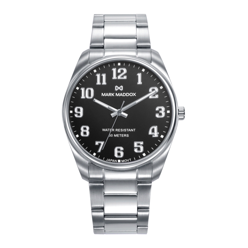 RELOJ MARK MADDOX CABALLERO ACERO HM1029-55                                                         