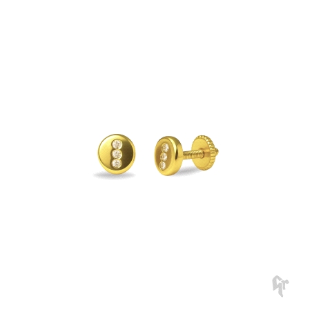 Pendiente bebé oro 18k                                                                              