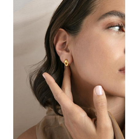 PENDIENTES VICEROY SEÑORA PLATA DE LEY BAÑO ORO 2331E100-00                                         
