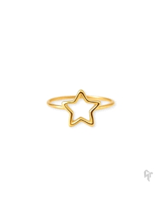 ANILLO ORO ESTRELLA TALLA 15                                                                        