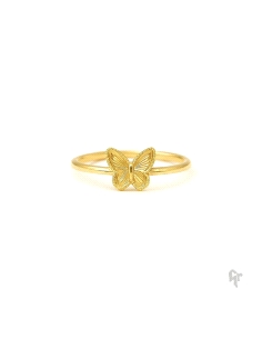 ANILLO ORO 18KT MARIPOSA TALLA 13                                                                   