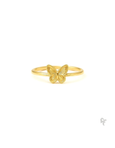 ANILLO ORO 18KT MARIPOSA TALLA 13                                                                   