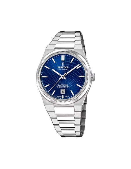 RELOJ FESTINA SWISS CABALLERO AUTOMATICO ACERO F20083/2                                             