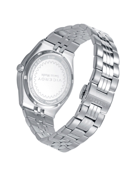 RELOJ VICEROY SWISS MADE CABALLERO ACERO 45115-57                                                   