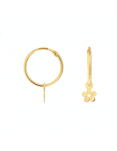 ARO DE ORO DE 12MM