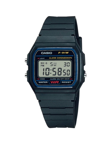 RELOJ CASIO F-91W-1YEG                                                                              