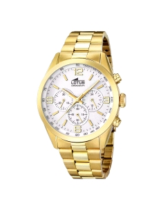 RELOJ LOTUS CABALLERO CRONOGRAFO ACERO 18153/1                                                      
