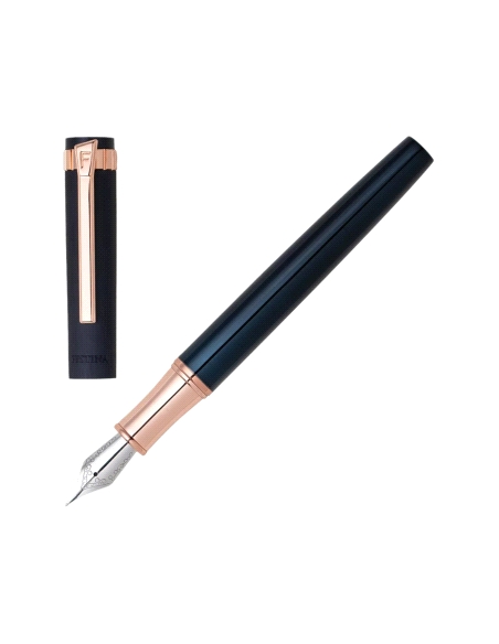 PLUMA FESTINA PRESTIGE ORO ROSA AZUL MARINO FWS2106/N                                               