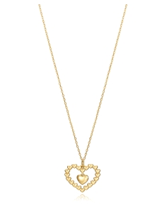 GARGANTILLA VICEROY SEÑORA PLATA BAÑO ORO CORAZON 13122C100-06                                      