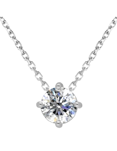 GARGANTILLA BRIZZLING PLATA Y DIAMANTE MOISSANITA 4MM BMCP066-4                                     