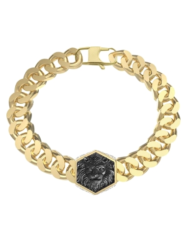 PULSERA GUESS CABALLERO ACERO LION KING JUMB06001JWYGS                                              