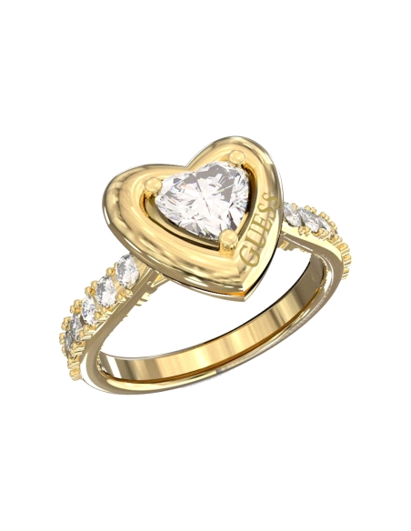 ANILLO GUESS SEÑORA ACERO BELOVED TALLA 12 JUBR06018JWYG52                                          