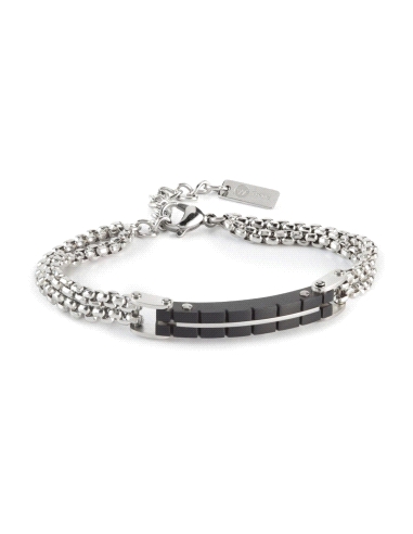 PULSERA DUWARD CABALLERO ACERO DT3035.51                                                            