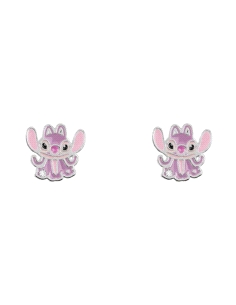 PENDIENTES DISNEY BRONCE CHAPADO ANGEL STITCH                                                       