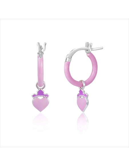 PENDIENTES DISNEY PLATA ARO PRINCESAS                                                               