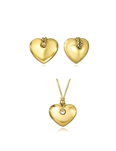 PENDIENTES VICEROY SEÑORA ACERO DORADO CORAZON 75435E01012                                           2
