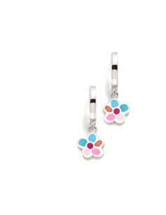 PENDIENTES PLATA AGATHA RUIZ DE LA PRADA FLOR DIVERSIONES 036DIV                                    
