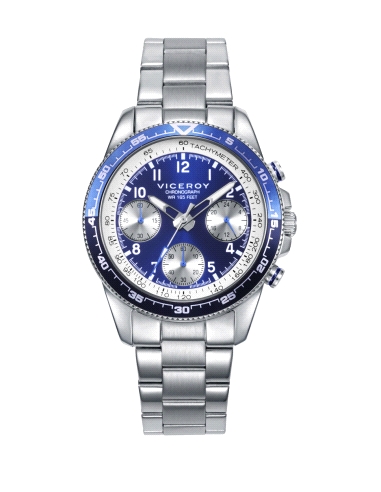 RELOJ VICEROY NIÑO CRONOGRAFO ACERO 401465-34                                                       