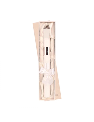 ESTUCHE VELA BAUTISMO LAZO                                                                          