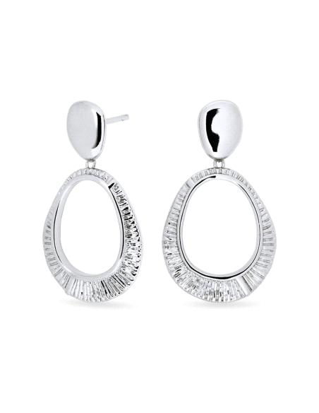 PENDIENTES VIDAL&VIDAL LARGOS OVALES HORIZONTE X28437                                               