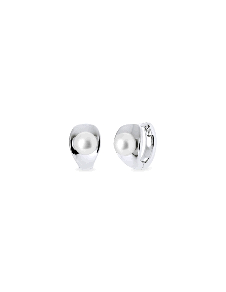PENDIENTES VIDAL&VIDAL ARO PERLÉ PERLA CULTIVADA Q4088                                              