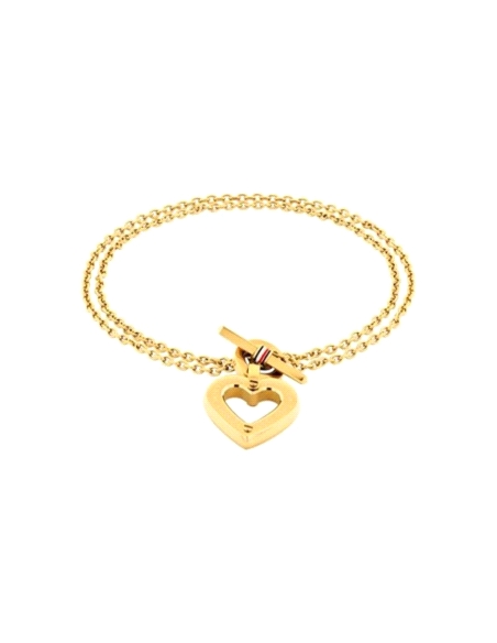 PULSERA ACERO TOMMY HILFIGER SEÑORA TOOGLE HEART 2780970                                            