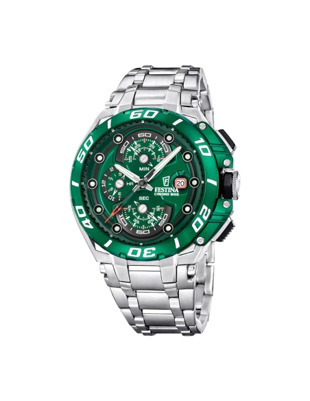 RELOJ FESTINA CABALLERO ACERO CHRONO BIKE F20754/5                                                  