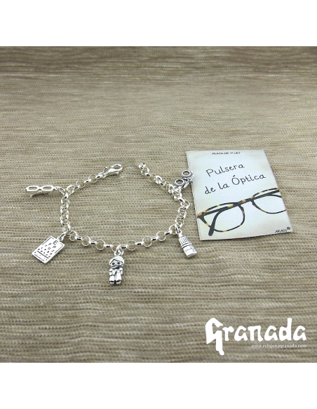 PULSERA PLATA DE LA OPTICA