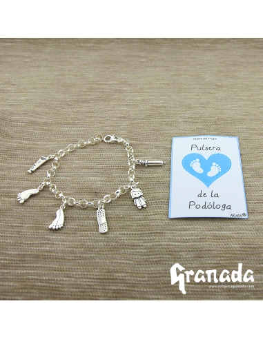 PULSERA DE PLATA DE PROFESION