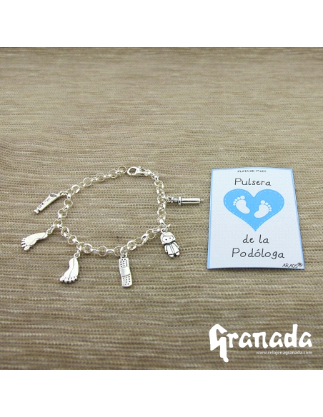 PULSERA DE PLATA DE PROFESION