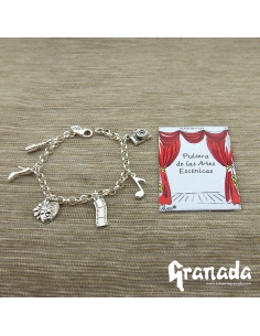 PULSERA DE PLATA ARTES ESCÉNICAS