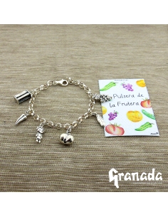 PULSERA DE PLATA FRUTERA