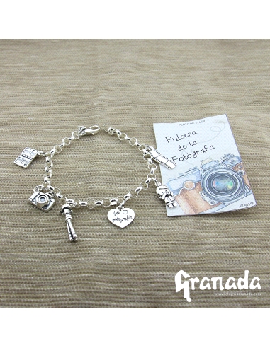 PULSERA DE PLATA FOTOGRAFA