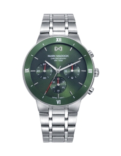 RELOJ MARK MADDOX CABALLERO CRONOGRAFO ACERO Y ALUMINIO HM1036-67                                   