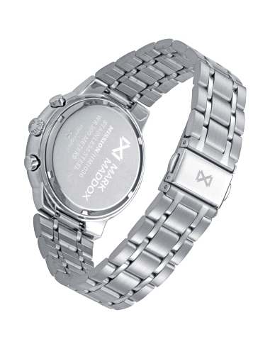 RELOJ MARK MADDOX CABALLERO CRONOGRAFO ACERO Y ALUMINIO HM1036-67                                   