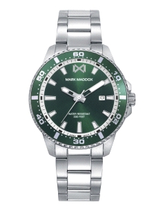 RELOJ MARK MADDOX CABALLERO ACERO Y ALUMINIO HM0156-66                                              