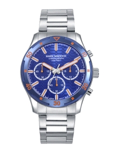 RELOJ MARK MADDOX CABALLERO CRONOGRAFO ACERO HM0155-36                                              
