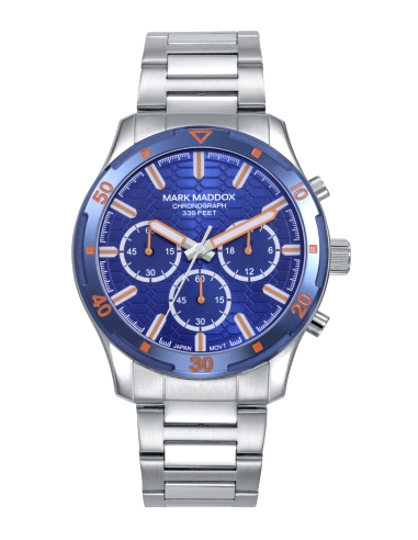 RELOJ MARK MADDOX CABALLERO CRONOGRAFO ACERO HM0155-36                                              