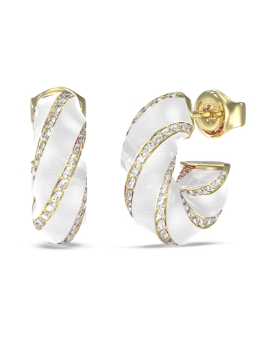 PENDIENTES GUESS ACERO SEÑORA LE MIRAGE JUBE05383JWYGWHT-U                                          