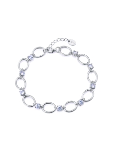 PULSERA VICEROY SEÑORA PLATA CIRCONITAS 13226P000-30                                                