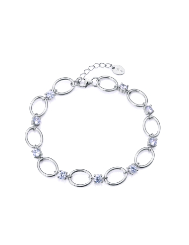 PULSERA VICEROY SEÑORA PLATA CIRCONITAS 13226P000-30                                                