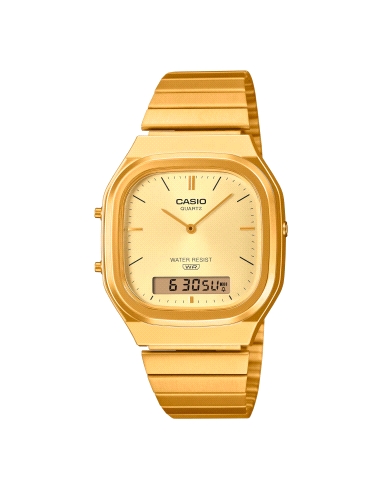 RELOJ CASIO EDGY ACERO AQ-240EG-9AEF