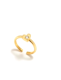 ANILLO PLATA AGATHA RUIZ DE LA PRADA CORAZON GAGA